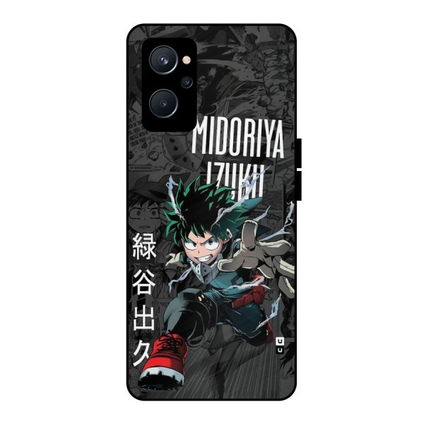 Young Midoriya Metal Back Case for Realme 9i 5G