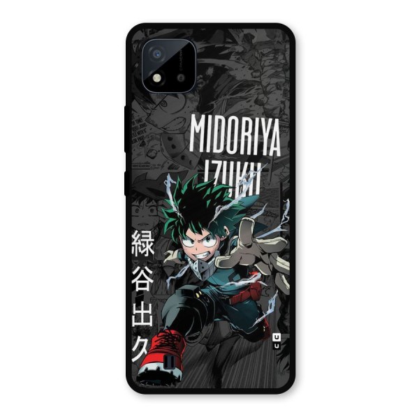 Young Midoriya Metal Back Case for Realme C11 2021