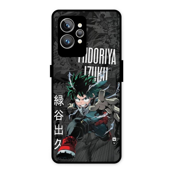 Young Midoriya Metal Back Case for Realme GT2 Pro