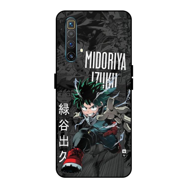 Young Midoriya Metal Back Case for Realme X3 SuperZoom