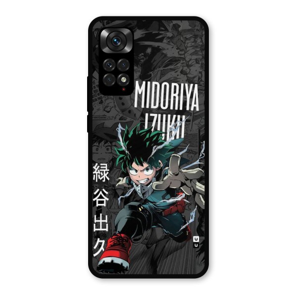 Young Midoriya Metal Back Case for Redmi Note 11