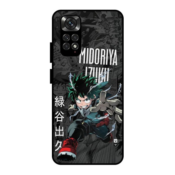 Young Midoriya Metal Back Case for Redmi Note 11 Pro