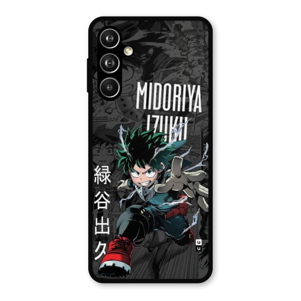 Young Midoriya Metal Back Case for Samsung Galaxy M54