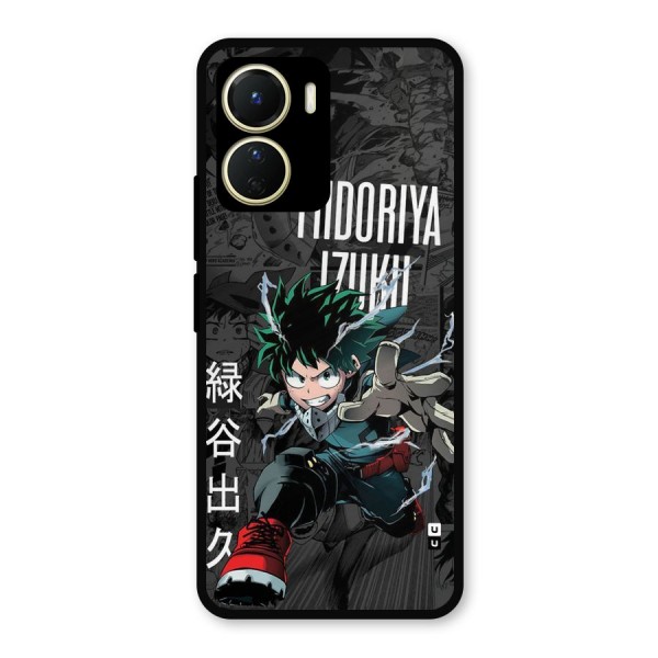 Young Midoriya Metal Back Case for Vivo T2x