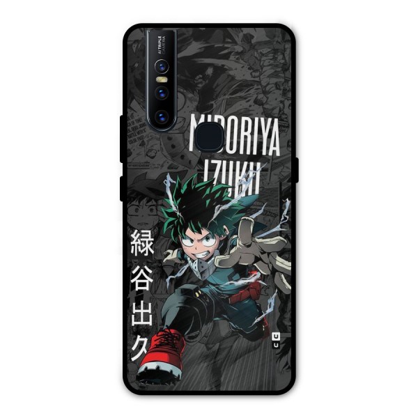 Young Midoriya Metal Back Case for Vivo V15