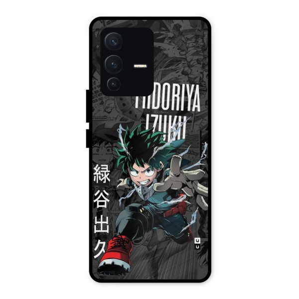 Young Midoriya Metal Back Case for Vivo V23 5G