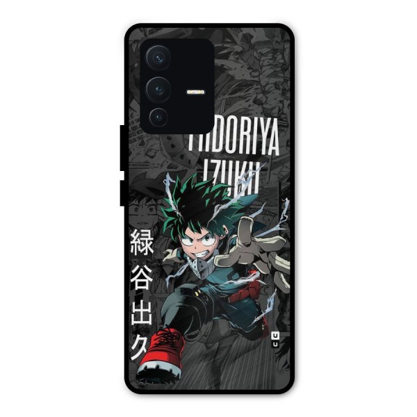 Young Midoriya Metal Back Case for Vivo V23 Pro