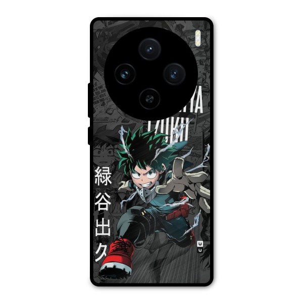 Young Midoriya Metal Back Case for Vivo X100