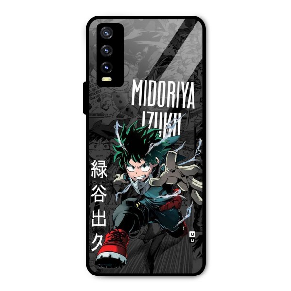 Young Midoriya Metal Back Case for Vivo Y20 2021