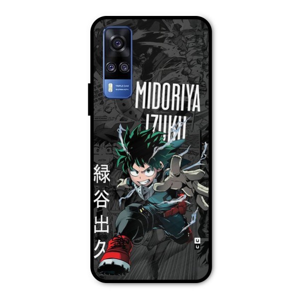 Young Midoriya Metal Back Case for Vivo Y31