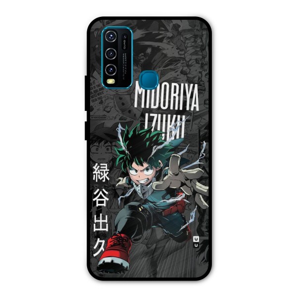 Young Midoriya Metal Back Case for Vivo Y50