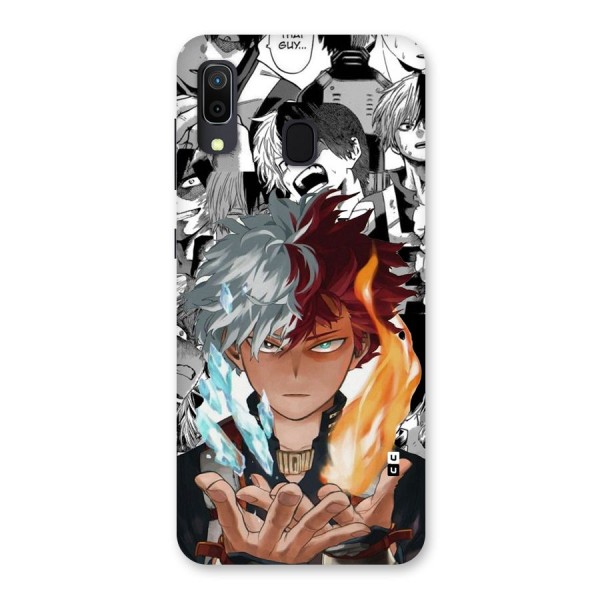 Young Todoroki Back Case for Galaxy A30