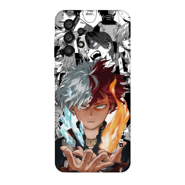 Young Todoroki Back Case for Galaxy A73 5G