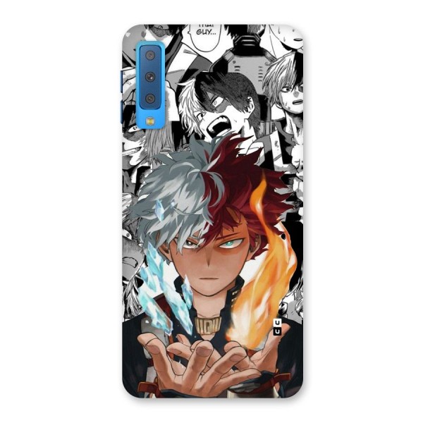 Young Todoroki Back Case for Galaxy A7 (2018)