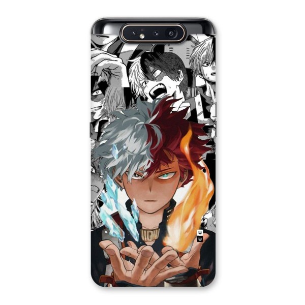 Young Todoroki Back Case for Galaxy A80