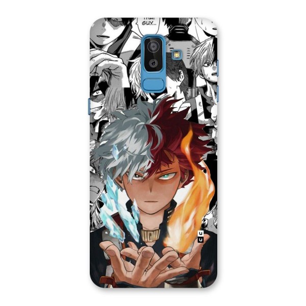 Young Todoroki Back Case for Galaxy J8