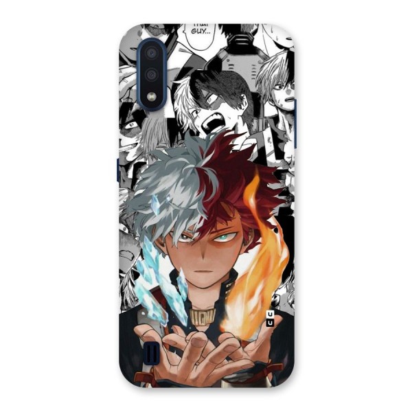 Young Todoroki Back Case for Galaxy M01