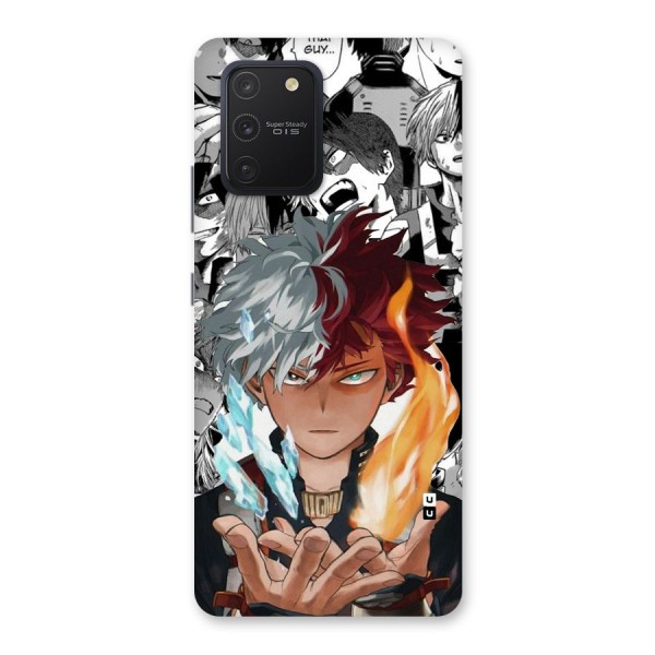 Young Todoroki Back Case for Galaxy S10 Lite