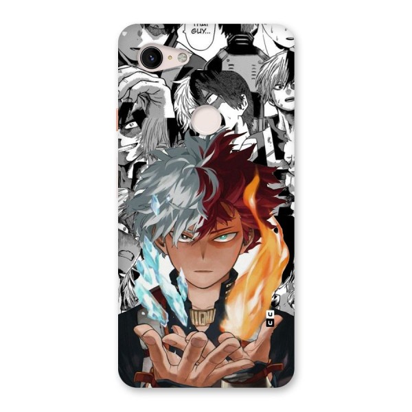 Young Todoroki Back Case for Google Pixel 3 XL