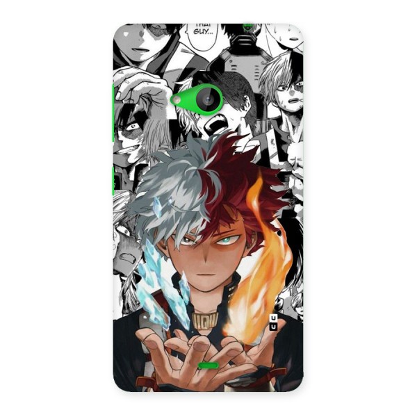 Young Todoroki Back Case for Lumia 535