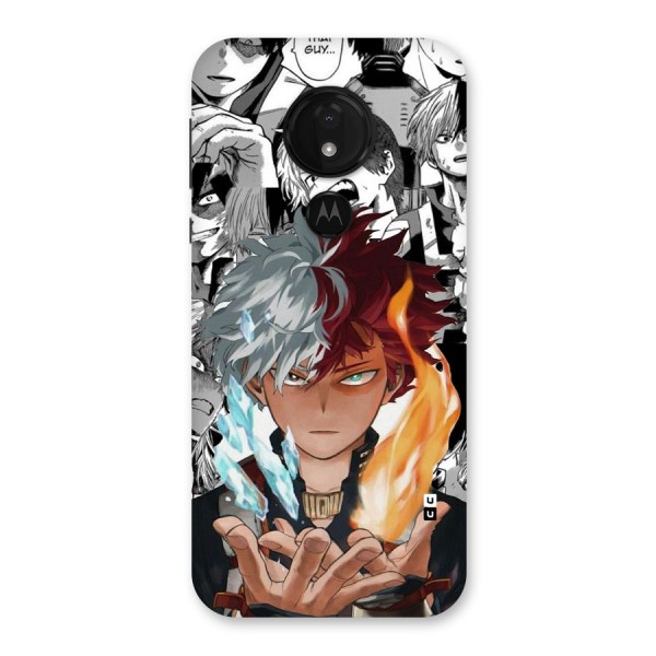 Young Todoroki Back Case for Moto G7 Power