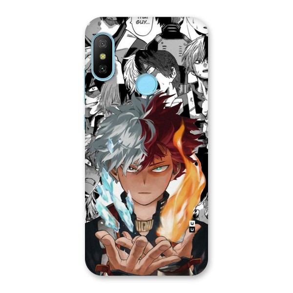 Young Todoroki Back Case for Redmi 6 Pro