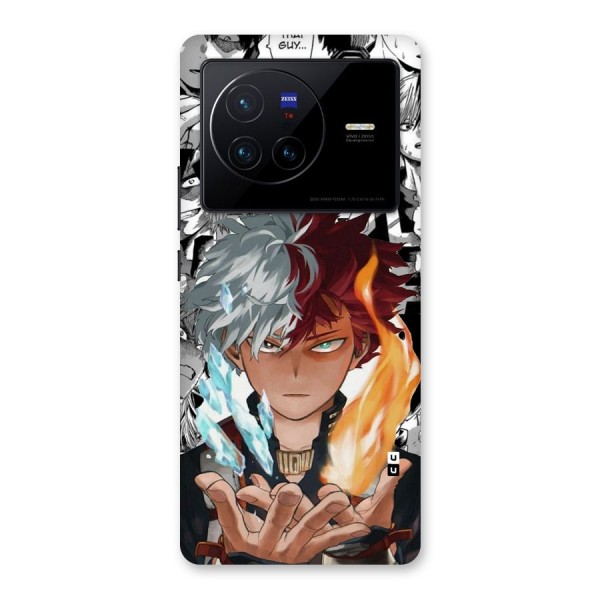 Young Todoroki Back Case for Vivo X80