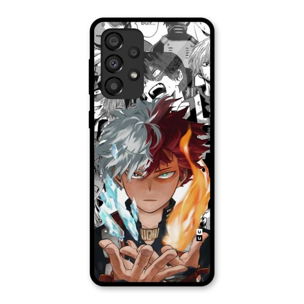 Young Todoroki Glass Back Case for Galaxy A33 5G