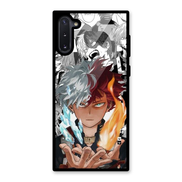 Young Todoroki Glass Back Case for Galaxy Note 10