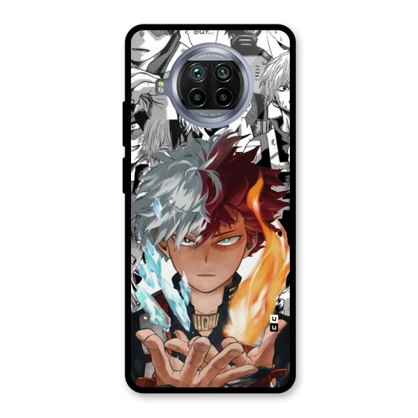 Young Todoroki Glass Back Case for Mi 10i