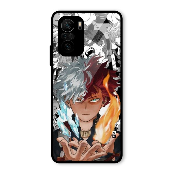 Young Todoroki Glass Back Case for Mi 11x