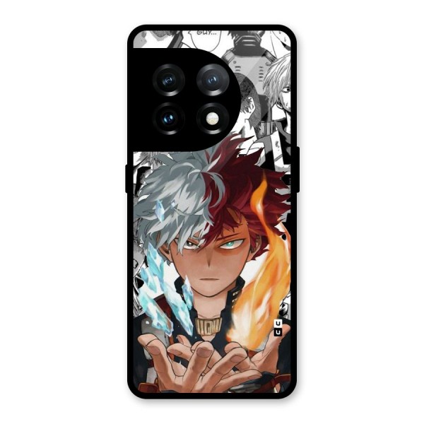 Young Todoroki Glass Back Case for OnePlus 11