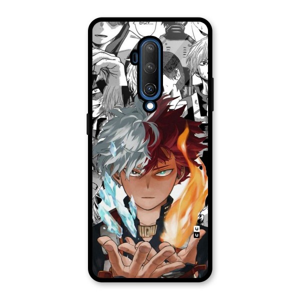 Young Todoroki Glass Back Case for OnePlus 7T Pro