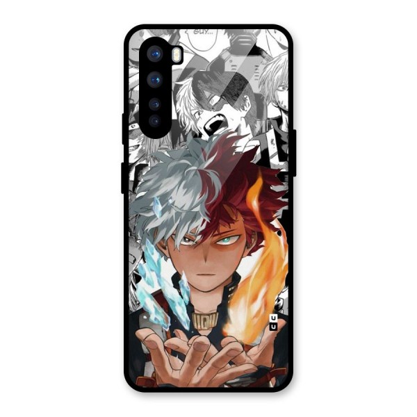 Young Todoroki Glass Back Case for OnePlus Nord