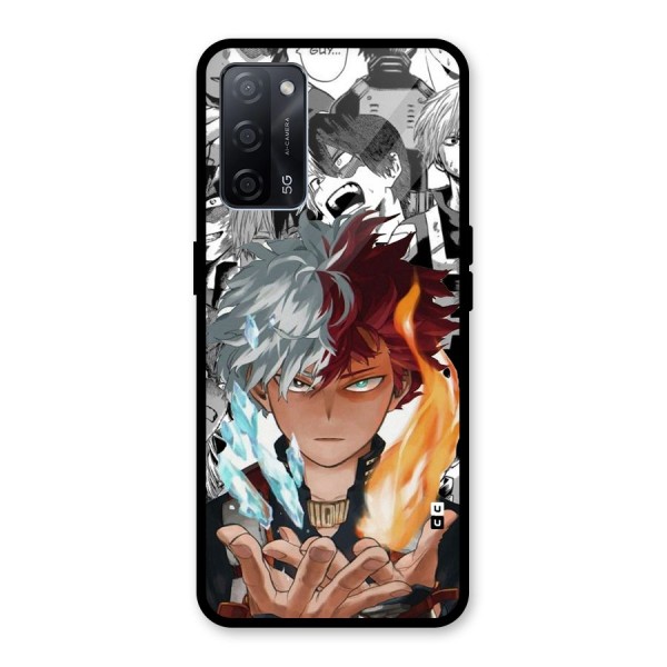 Young Todoroki Glass Back Case for Oppo A53s 5G