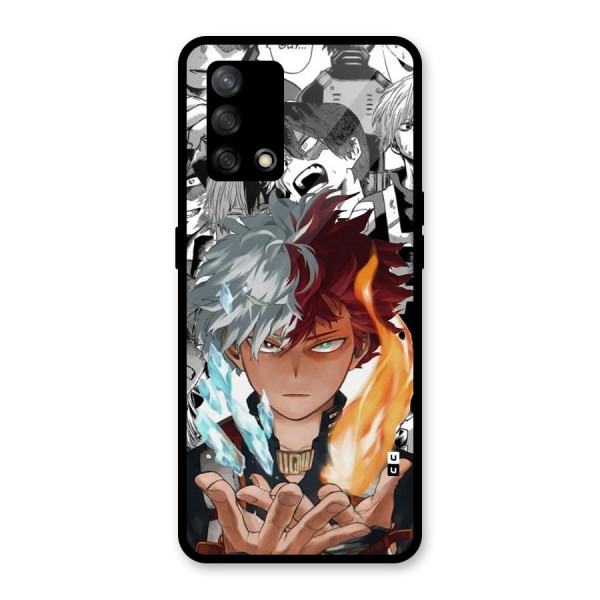 Young Todoroki Glass Back Case for Oppo F19