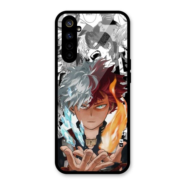 Young Todoroki Glass Back Case for Realme 6i