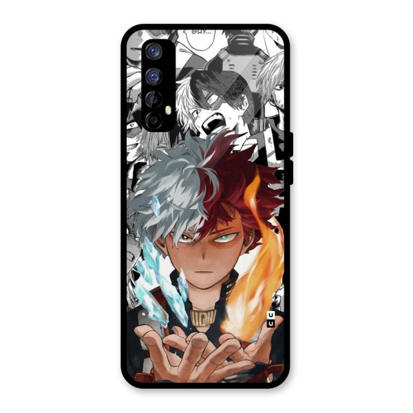 Young Todoroki Glass Back Case for Realme 7