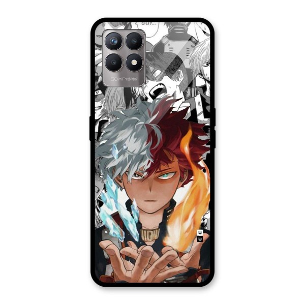 Young Todoroki Glass Back Case for Realme 8i