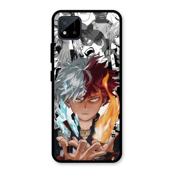 Young Todoroki Glass Back Case for Realme C11 2021