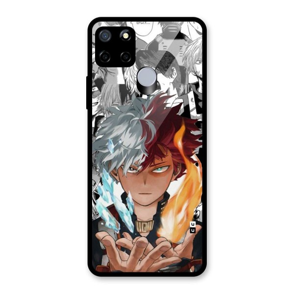 Young Todoroki Glass Back Case for Realme C12