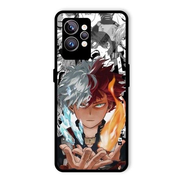 Young Todoroki Glass Back Case for Realme GT2 Pro