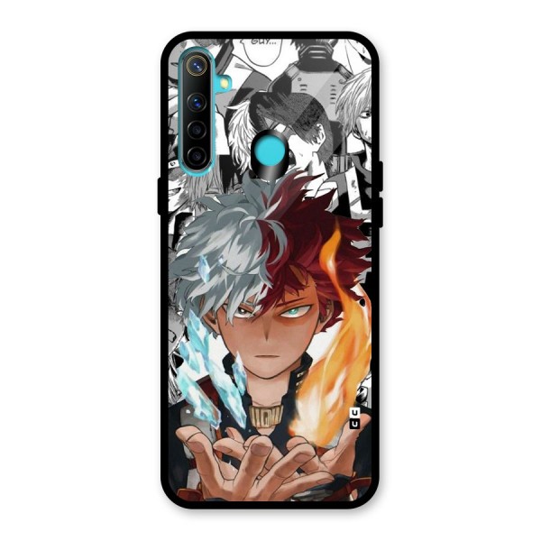 Young Todoroki Glass Back Case for Realme Narzo 10