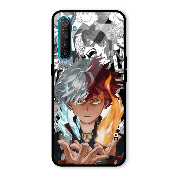 Young Todoroki Glass Back Case for Realme XT