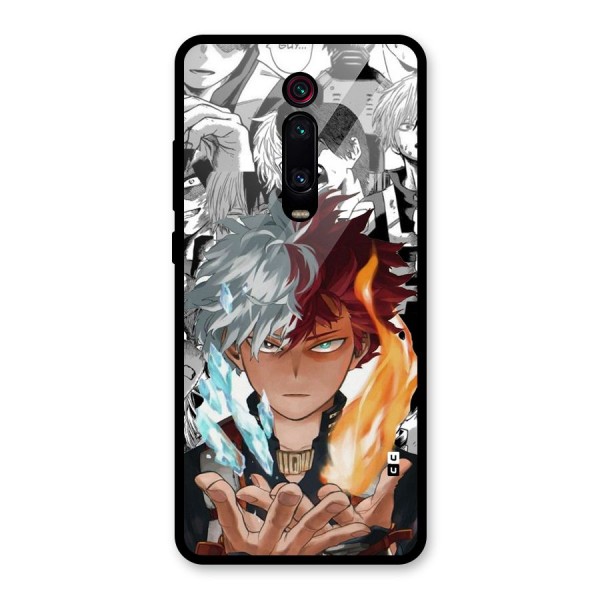 Young Todoroki Glass Back Case for Redmi K20