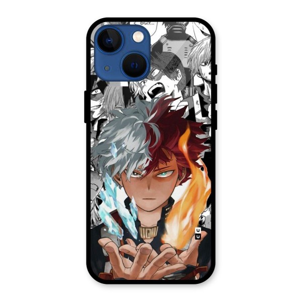 Young Todoroki Glass Back Case for iPhone 13 Mini