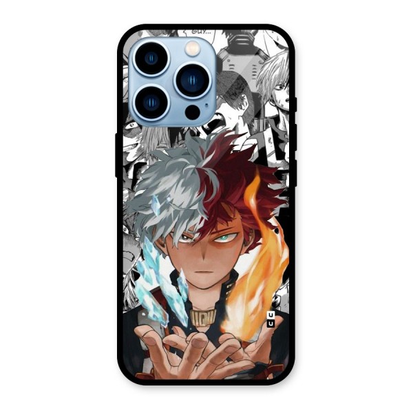 Young Todoroki Glass Back Case for iPhone 13 Pro