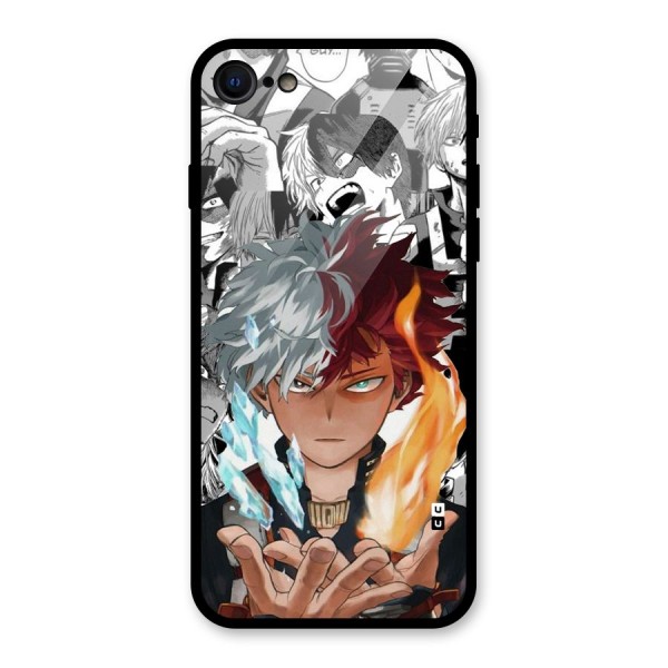 Young Todoroki Glass Back Case for iPhone SE 2020