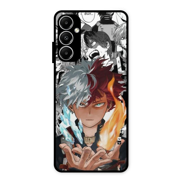 Young Todoroki Metal Back Case for Galaxy A05s