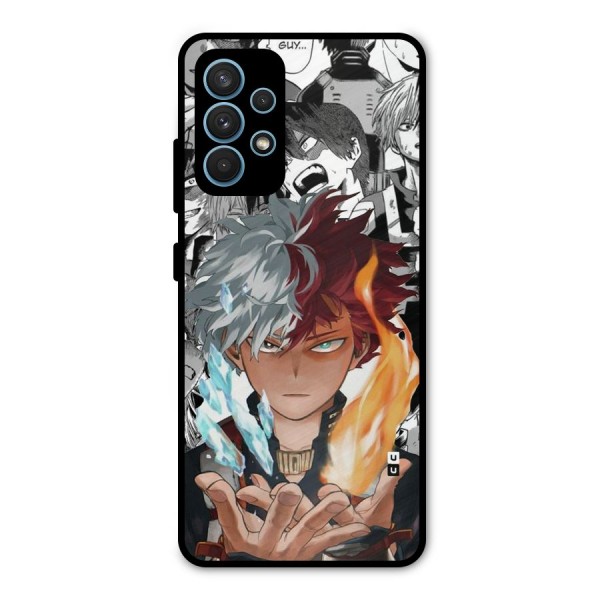 Young Todoroki Metal Back Case for Galaxy A32